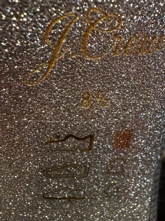 J.Crew Celia Embellished Plaid Block Heel Pumps – Glen Plaid | Size 8.5 - MF0298 - Picture 5 of 5